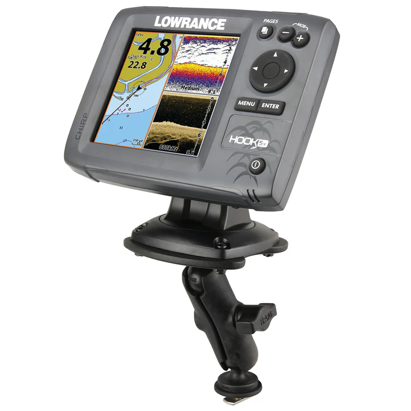 RAM® Track Ball⢠Composite Fish Finder Mount for Humminbird Devices