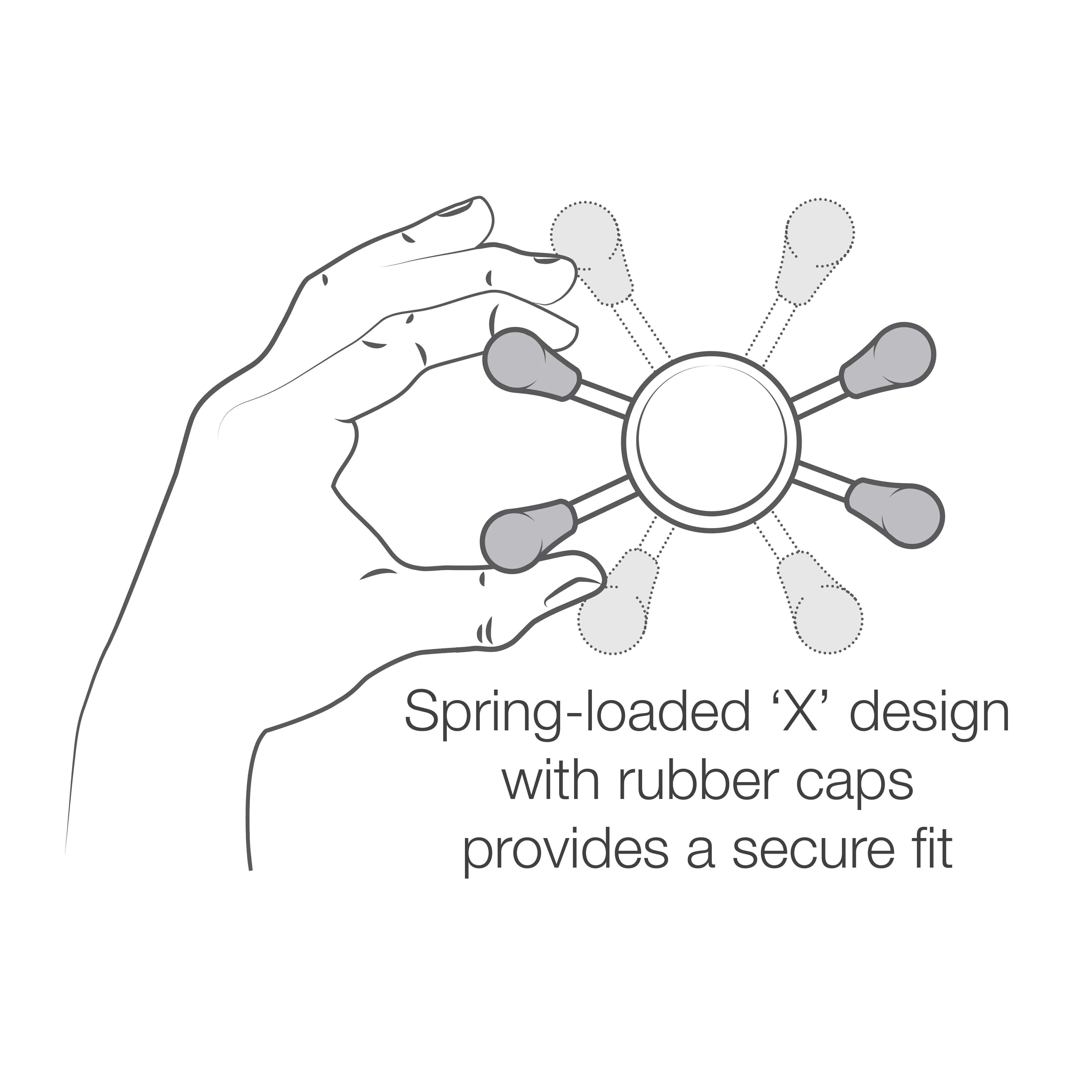 RAMĀ® X-GripĀ® Phone Mount with Low-Profile Suction Cup - Short - Image 5
