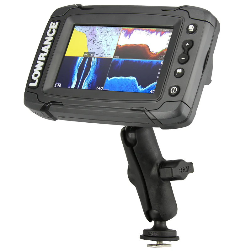 RAM® Track Ball⢠Mount for Lowrance Elite-4 & Mark-4 Series