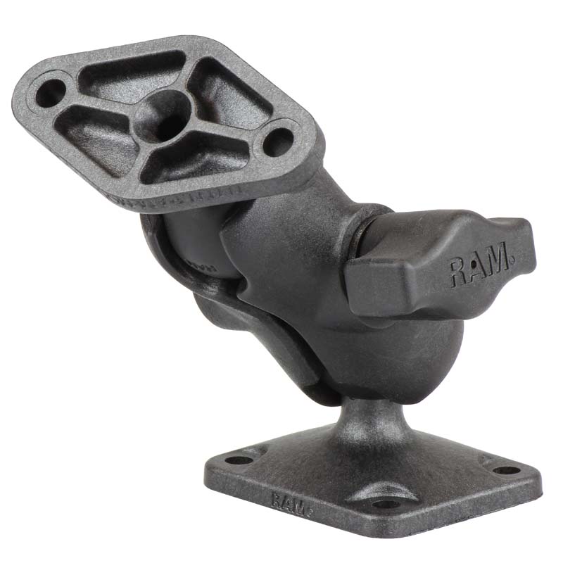 RAM® Composite Double Ball Mount with Diamond & AMPS Plates - Image 2