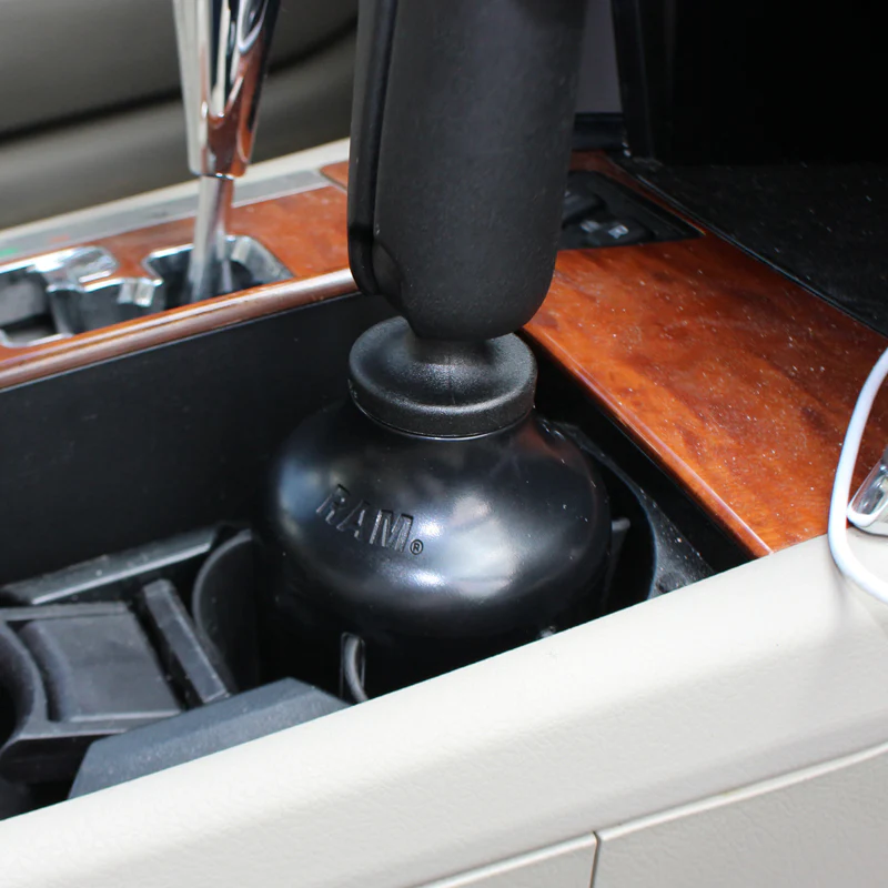 RAM® Stubby™ Cup Holder Mount with Double Socket Arm - Medium - Image 7