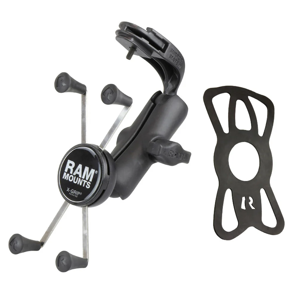 RAM® X-Grip⢠Large Phone Mount with RAM® Mirror-Mate⢠for GM Vehicles - Image 2