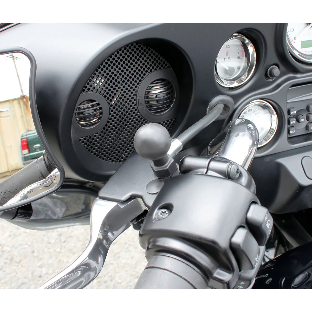 RAM® Tough-Ball⢠Mirror Base for Harley-Davidson Motorcycles - Image 2