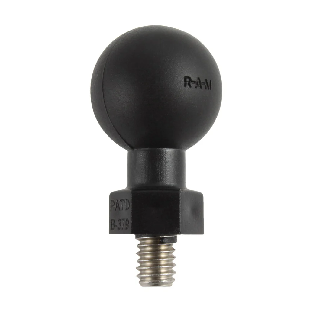 RAM® Tough-Ball⢠with 5/16"-18 x .375" Threaded Stud - B Size