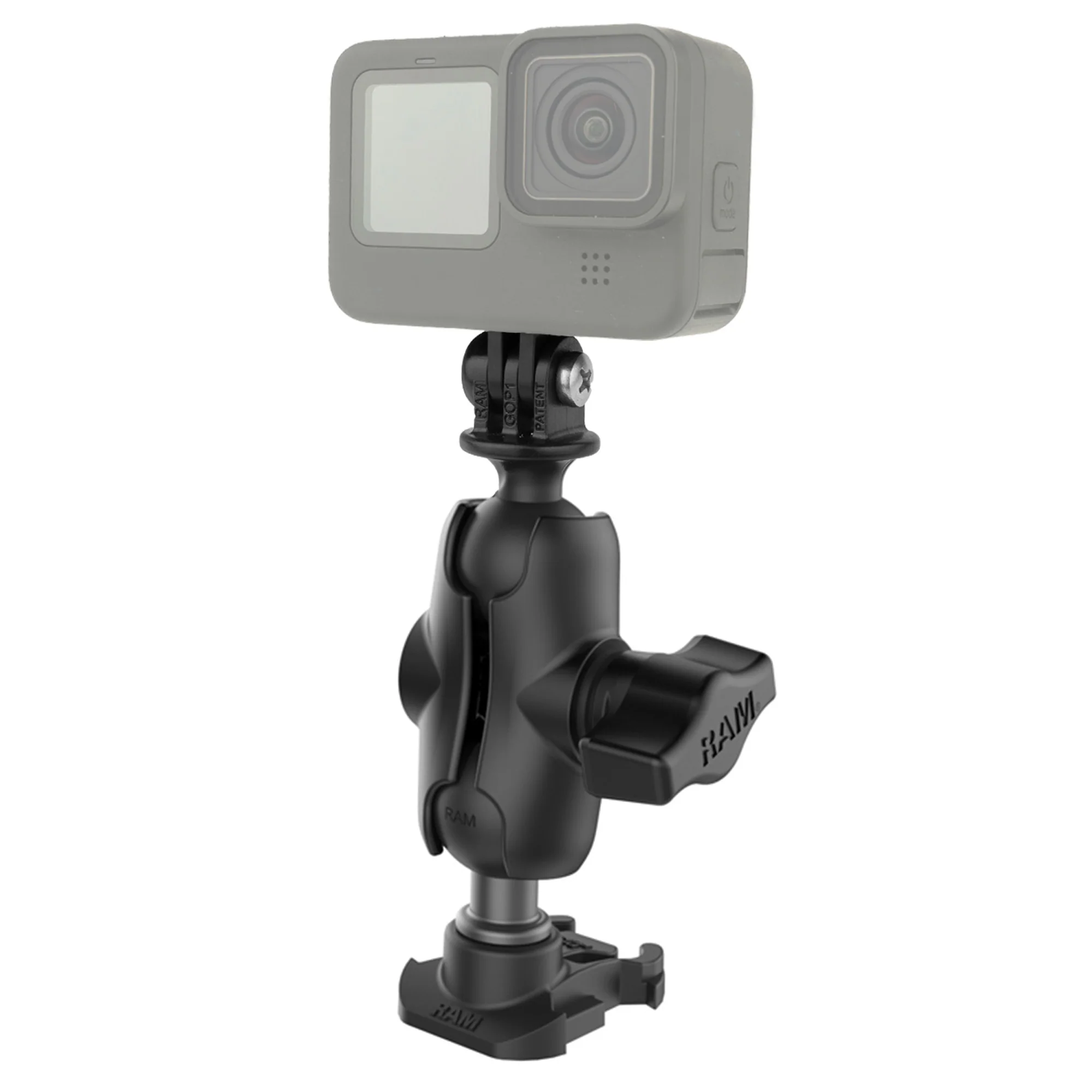RAMĀ® Ball Adapter for GoProĀ® Bases with Universal Action Camera Adapter