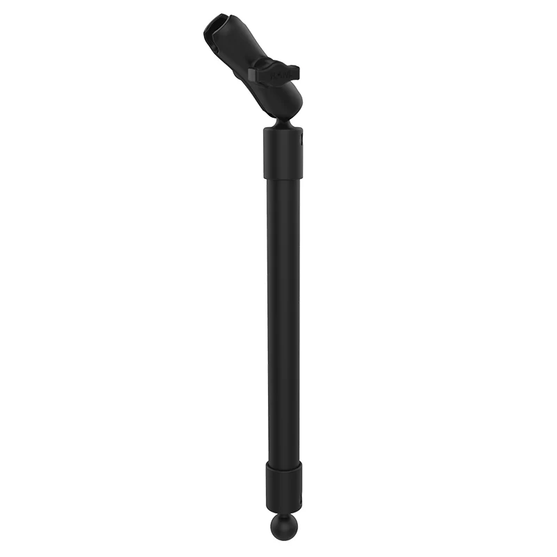RAMĀ® 18" PVC Pipe Extension with Ball Ends & Double Socket Arm