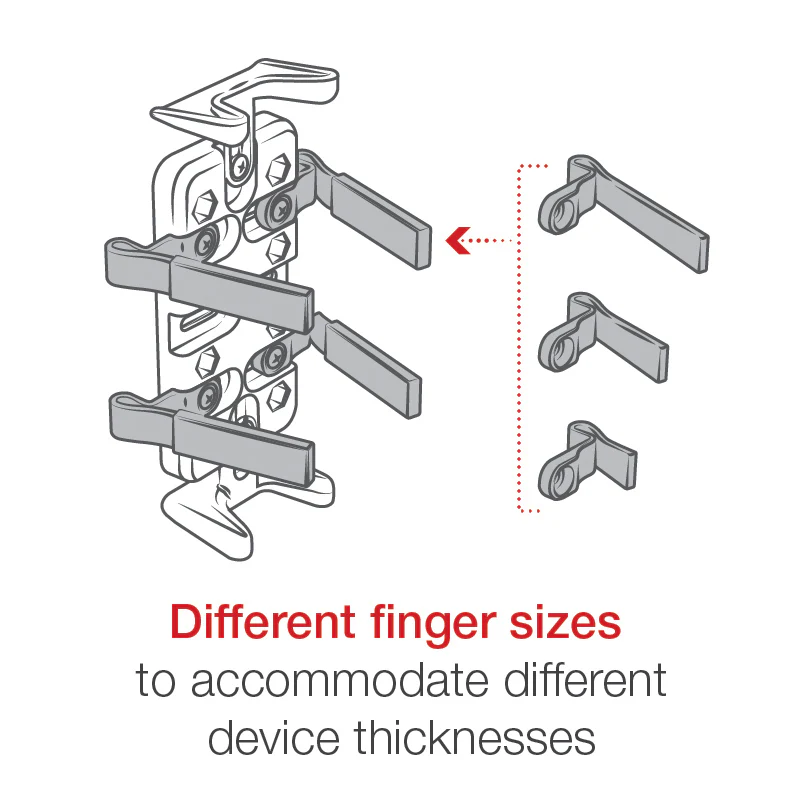 RAM® Finger-Grip™ Universal Holder with Composite Double Socket Arm - Image 4