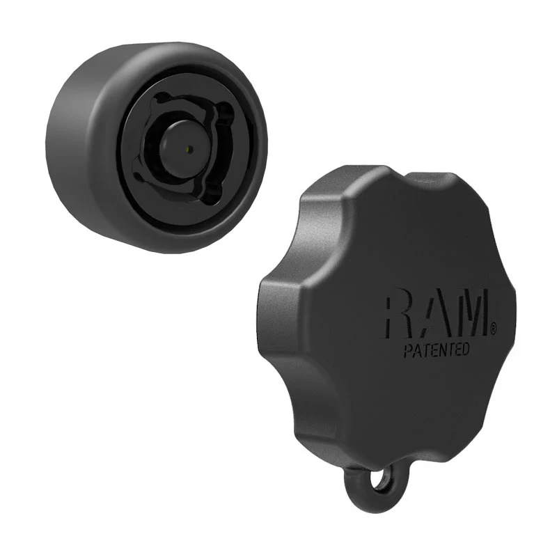RAM® Pin-Lock™ Security Knob with 4-Pin Pattern for B Size Socket Arms - Image 2