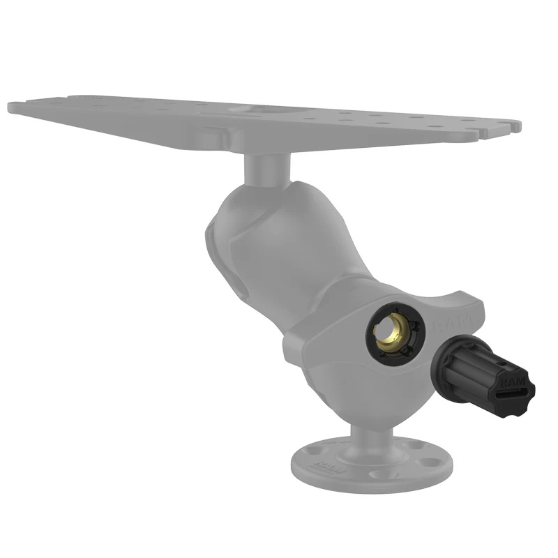 RAM® Pin-Lock™ 5-Pin Security Nut for D & E Size Socket Arms - Image 3