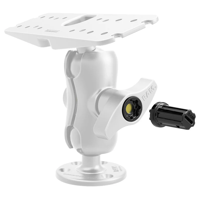 RAM® Pin-Lock⢠7-Pin Security Nut for D & E Size Socket Arms