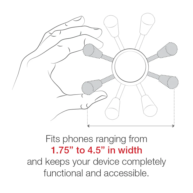 RAM® X-Grip® Large Phone Holder with Lil Buddy™ Adhesive Dash Mount - Image 3