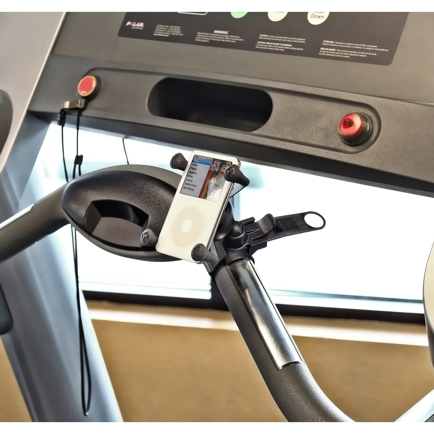 RAM® X-Grip® Phone Mount with RAM® EZ-Strap⢠Rail Mount - Image 4