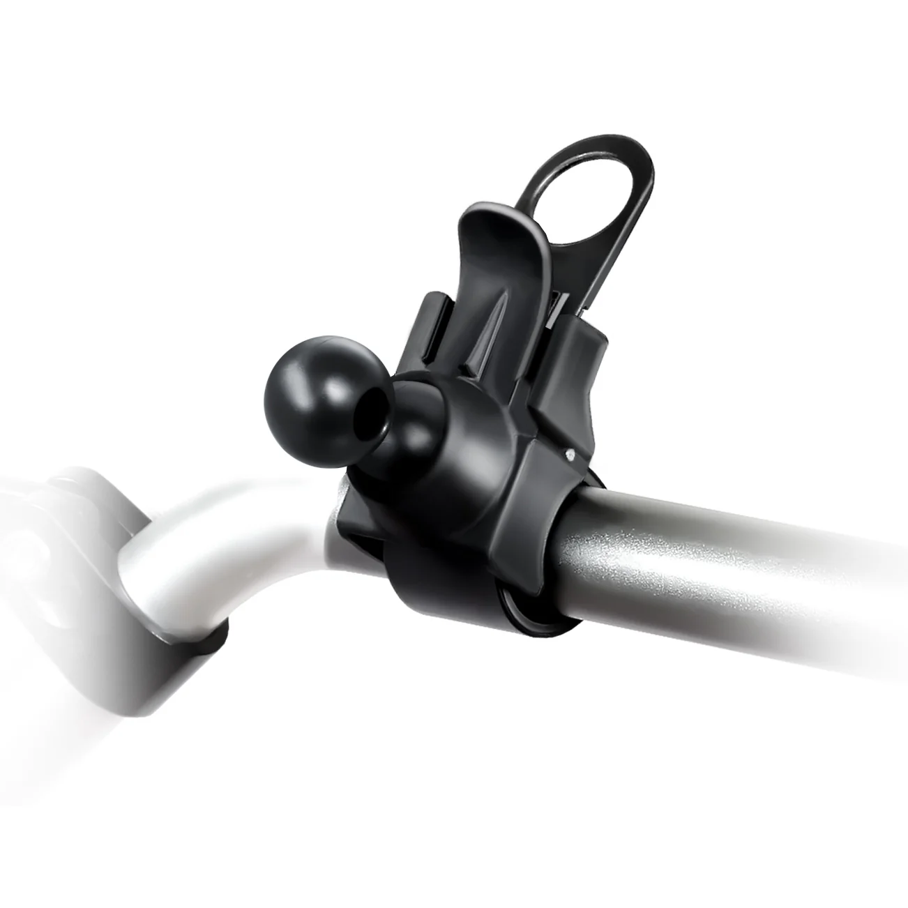 RAM® EZ-Strap™ Rail Mount with Double Ball Adapter - Image 2